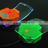 All Transparent 3D Wired Multicolor Light Mouse Wired Antistatic Small Computer ESD Mouse in USB Type thumbnail-5