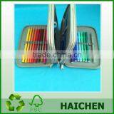 Hot Sale Zipper Pencil Bag Stationery Set thumbnail-1