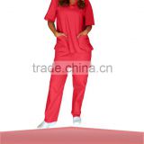 Fashion Natural Uniforms Unisex 6 Pocket Scrub Set/Hospital Uniform