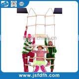 CE Standard Children Climbing Ladder Safety Triple Rope Climbing Ladder For Playground thumbnail-1