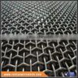 Woven wire mesh for mining screening gravel