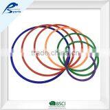 Vary Size and Colorful PE Flat Hula Hoop