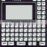 Membrane Keypad With Transparent Window Manufacturer