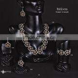 Ring Earring Bracelet Necklace Authentic Turkish Ottoman Ethnic Style Jewelry Set Made in Turkey thumbnail-4