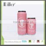 Portable Insulated zip-top can Stainless Steel Coffee thermos bottle