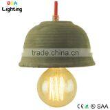 E27 Lamp Socket Concrete Lamp Shade Pendant Lights/ Lighting thumbnail-5
