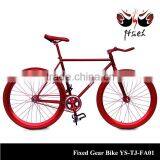 Classical Design Aluminium Anodized Fixed Gear Bicycle With Single Speed Bike for Wholesale thumbnail-4