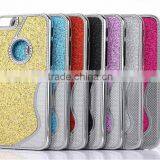 Fashion Silver Glit Case for Iphone 6 Metal Case for Iphone 6s Frosted Cover Mobile Phone Shell thumbnail-1