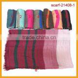 2015 New Design Ombre Plaid Stripe Scarf thumbnail-1