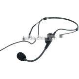 headband microphone for pocket transmitters
