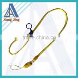 Custom plastic zipper lanyard for phone or key chain