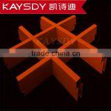 Aluminum Decorative Ventilation Metal Grille Ceiling Panels thumbnail-2