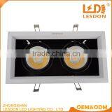 Aluminum Lamp Body Material and Led Light Source Square Recessed Spot Lights Replace Metal Halogen Lamp thumbnail-4