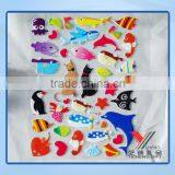 Non-toxic Kid Lovely Glitter Puffy Sticker Printing thumbnail-1