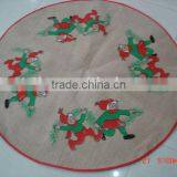 CHRISTMAS JUTE BLANKET AND BAG WITH PRINTING thumbnail-1