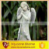 Pretty Praying Little Angel Stone Statues, Angel Stone Sculpture thumbnail-4
