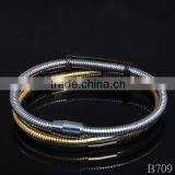 New Gold Magnetic Bracelet With Ruby Stone for Party thumbnail-3