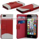 For i Phone 5 Case , Wallet Leather Case for Iphone 5" thumbnail-1
