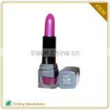 Round Gold Private Label Cosmetics Lipstick Custom Printing And Design thumbnail-5
