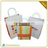 Handmade Rope Handle Paper Bag Price In Recycling Material