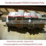 Hydraulic Main Pump 705-41-08090,PC40-7 Hydraulic Triple Gear Pump thumbnail-2
