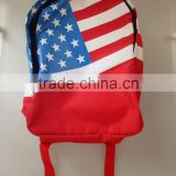 New arrival fashion flag backpack,promotional gifts backpack