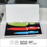 3PCS Color Blade Non-stick Kitchen Knife Set