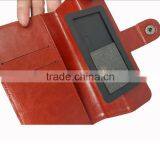 Denim Stand pu Leather Phone Case Card Slots for Alcatel Flash 3 2 One Touch Pop Star 3 5 Fierce xl Pixi 3 (4.5) thumbnail-5