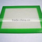 Custom FDA approved food grade non stick small 4x5" glass fibre non-stick platinum cured silicone matt