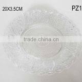 Embossed Food Glass Dish Tableware for Europe thumbnail-1