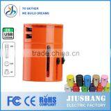 Light Logo Electrical Universal Plug Adapter With USB Port