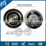 FO~13K 4ohm 1w 36mm small speakers for toys
