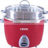 Stainless Steel Pot Drum Rice Cooker With Steamer