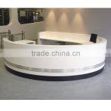 Small Half Round Reception Desk for Cash Counter