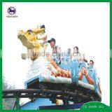 Hot Selling Amusement Rides 16 Seats Dragon Mini Roller Coaster thumbnail-1