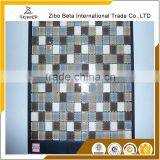 First Class Gold Color Glass Mosaic Tile Price thumbnail-6