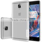2016 Newest High Quality Nillkin Nature Transparent Soft TPU Case Back Cover For OnePlus 3/A3000