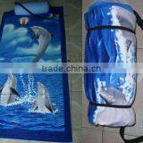 Beach Towel With Inflatable Pillow