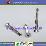 Phillips Flat Head Stainless Steel Self Drilling Screws thumbnail-1