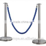 Steel exhibition guiding line barrier post queue stand rope