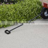 Wood Wagon ALL Terrain Pulling Red W/ Wood Railing Children Kid Garden Cart thumbnail-6