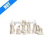 7.5 Inch 7 Pieces Holy Family Nativity Sets Sale With Kings and Angels thumbnail-1