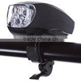 New Cycling Bike Super Bright 5 LED Front Torch Headlight Light Lamp Bracket Black Waterproof 3-Modes Bicycle Light thumbnail-2