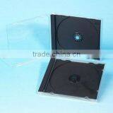10.4mm Single Double CD Jewel Case With Black Tray thumbnail-2