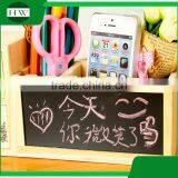 Multipurpose Wooden Double-deck Drawer Blackboard Penholder Storage Pen Container Case Box Holder thumbnail-5