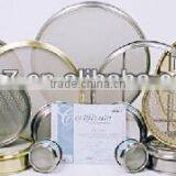 Brass Test Sieve for Test the Weight of Dry Soil (sand) thumbnail-1