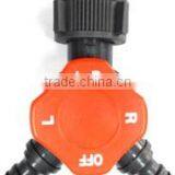 2-Way Garden Hose Connectors Snap With Dial Switch thumbnail-2
