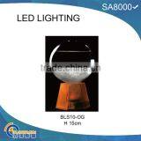 BLS10-OG FITZROY WEATHER FORECAST GLASS WITH LED LIGHTING BASE thumbnail-1