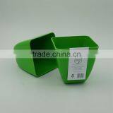 Colorful Square Bamboo Fiber Plant Pot thumbnail-3