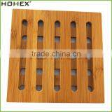 High Quality Tables Use Natural Bamboo Trivet Hot Mat for Kitchen Dining Room Table/Homex_Factory thumbnail-1